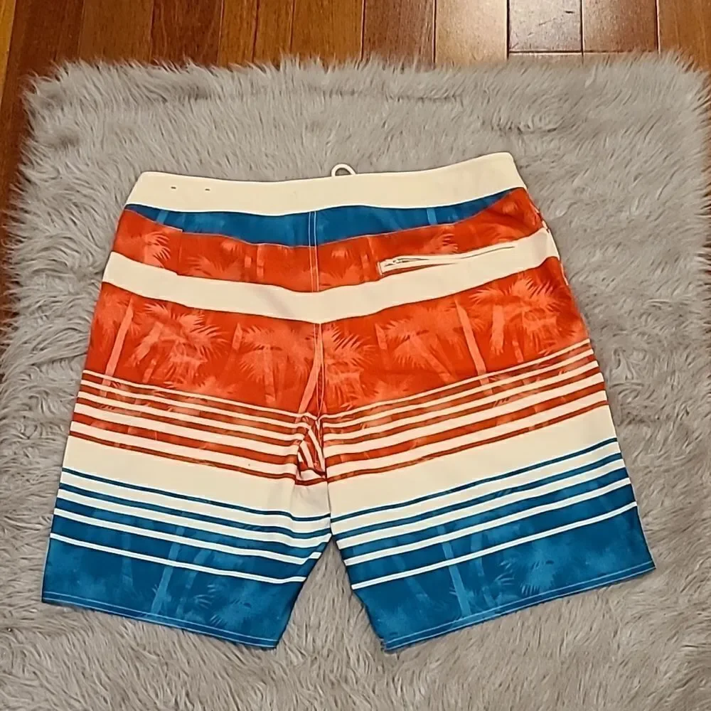 American eagle outfitters mens‎ red, blue and white board shorts size large